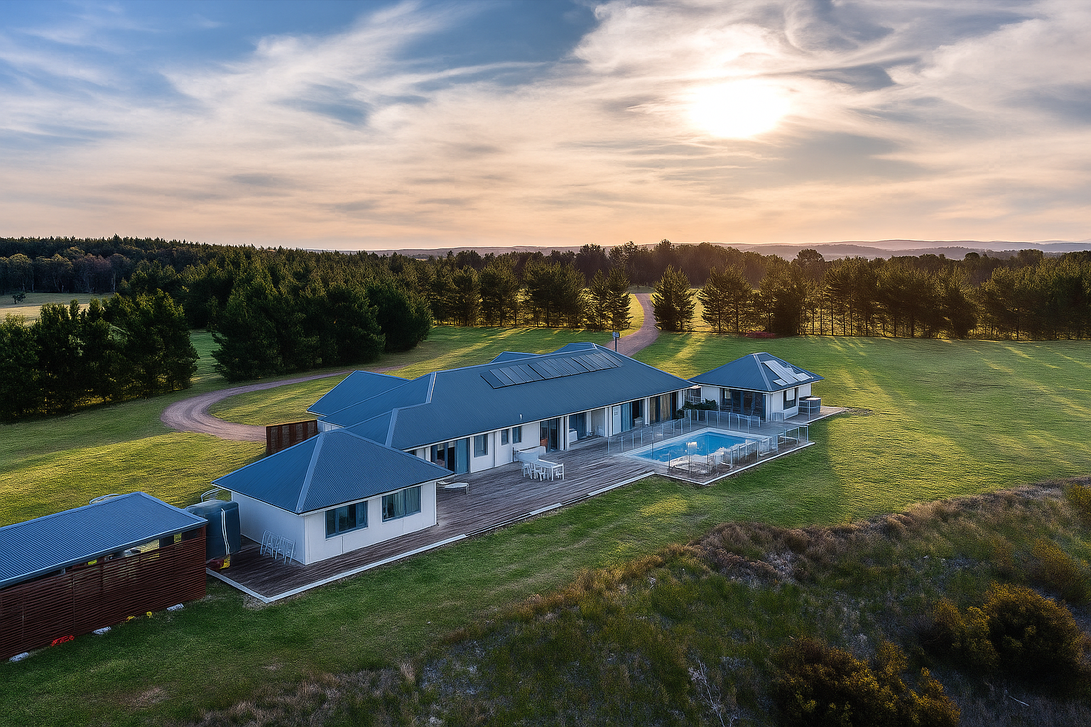 Farm Stay Whispering Pines Lodge